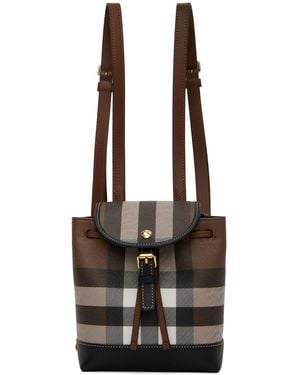 Burberry Brown Micro Backpack