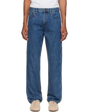 Burberry Straight Jeans - Blue