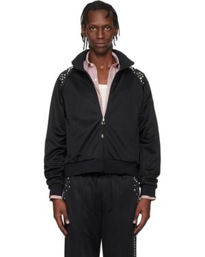Toga Virilis Jersey Track Jacket - Black