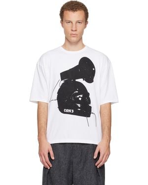 Undercover ホワイト Uc2E4813-4 Tシャツ - ブラック