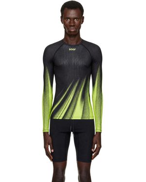 Soar Running Race Base Running T-Shirt - Black