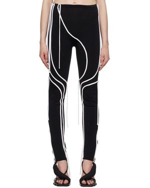 OTTOLINGER Legging noir à garnitures prolongées