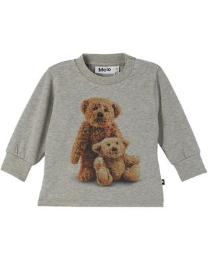 Molo ベビー｜グレー Eloy 長袖Tシャツ