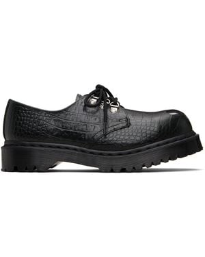 Dr. Martens 1461 Bex Steel Toe Leather Derbys - Black
