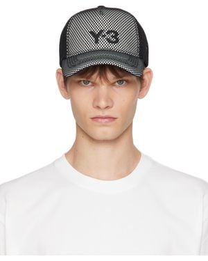 Y-3 Logo Trucker Cap - Grey