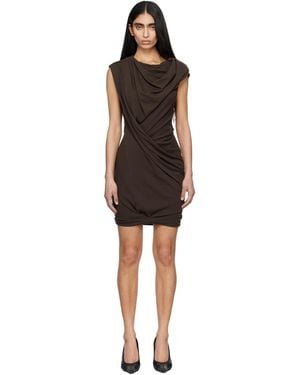 Entire studios Twist Minidress - Black
