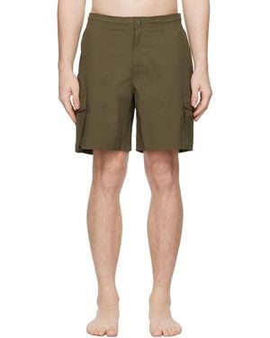 Oas Ripstop Cargo Swim Trunks - Green