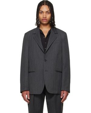 Our Legacy Unconstructed Ceremony Blazer - Black