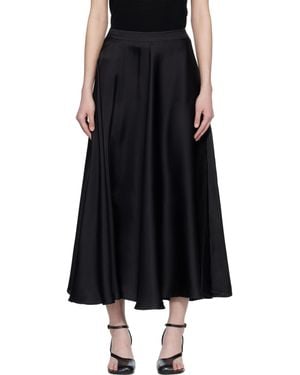 Anine Bing Christina Midi Skirt - Black