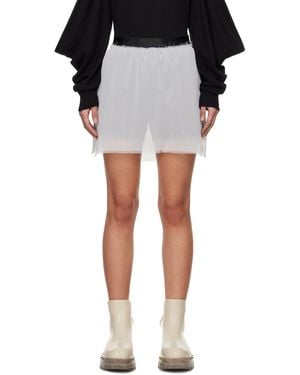 Undercover Layered Shorts - Black