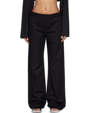 Rier Utility Trousers - Black