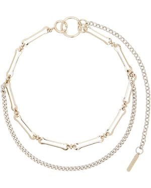 Justine Clenquet Pixie チョーカー - メタリック