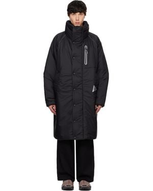 and wander Ripstop Primaloft Insulation Coat - Black