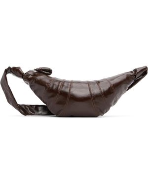 Lemaire Medium Croissant Bag - Brown