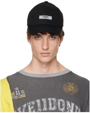 we11done Logo Patch Cap - Black