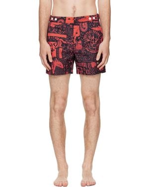 Vivienne Westwood Classic Boxer Swim Shorts - Red