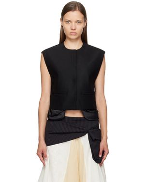 OPEN YY Exposed Pocket Vest - Black