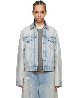 Acne Studios ブルー Rye Holo Mermaid デニムジャケット