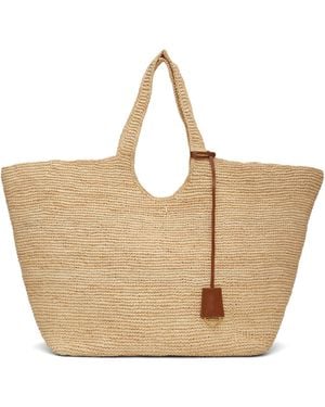 Anine Bing Lili Raffia Tote - Natural