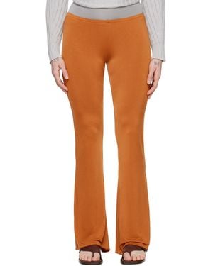 パンツ GIMAGUAS Bronze Stretch Polyester Olimpia Pant Bronze stretch polyester Olimpia pant – G&B