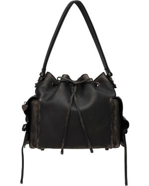 Acne Studios Multipocket Bucket Bag - Black
