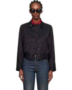 Our Legacy Tuxedo Bomber Jacket - Black