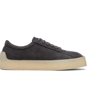 HUGO Rubber Outsole Suede Trainers - Black