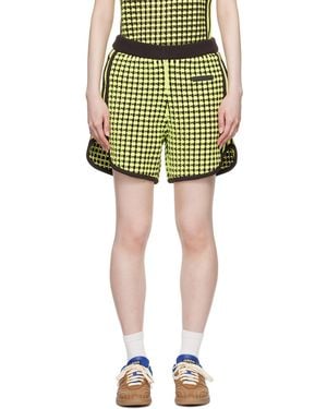 Wales Bonner Adidas Originals Edition Patch Shorts - Green