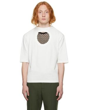 Dion Lee Cutout T-Shirt - White