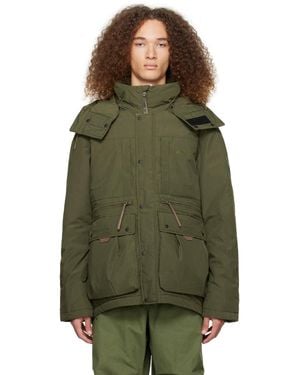 NANGA Khaki Takibi Down Jacket - Green