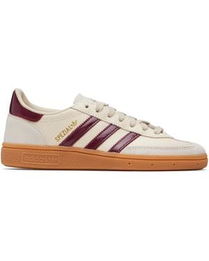 adidas Originals Off- & Burgundy Handball Spezial Trainers - Pink
