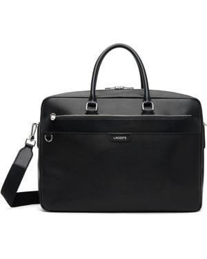 Lacoste Slim Computer Bag - Black
