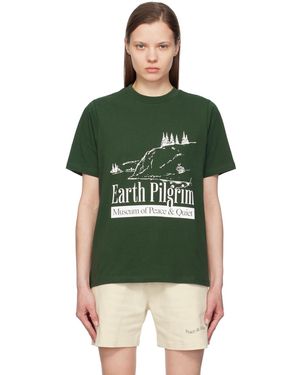 Museum of Peace & Quiet 'Earth Pilgrim' T-Shirt - Green