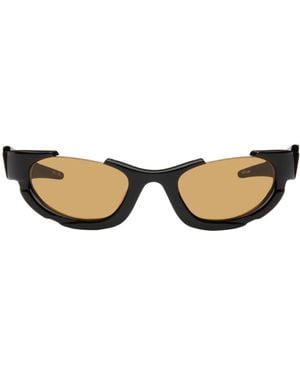 Feng Chen Wang Lunettes De Soleil Phoenix Noires Exclusives À Ssense