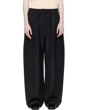 Studio Nicholson Capel Twill Trousers - Black