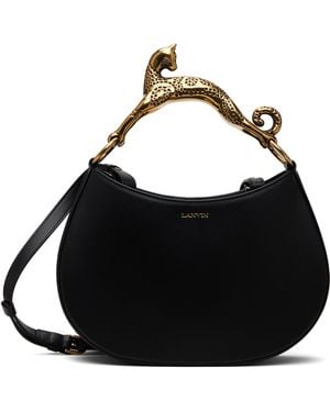 Lanvin Cat Leather Bag - Black