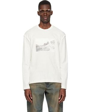Jacquemus Off- 'The Paysan Long-Sleeve' T-Shirt - Multicolour