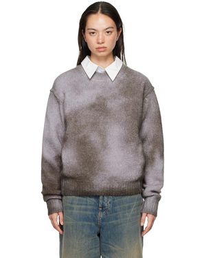 Acne Studios グレー Sprayed プルオーバー