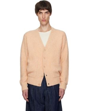 Dries Van Noten Alpaca Cardigan - Blue