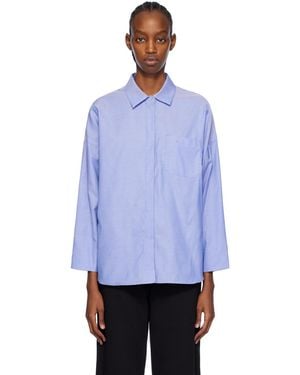 Max Mara ブルー Lodola シャツ