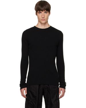 Julius Skinny Jumper - Black
