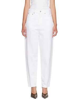 Agolde 80's Jeans - White