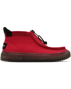Clarks Bottes Torhill Rouges À Glissière Édition Eastpak