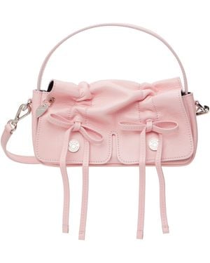Acne Studios ピンク マイクロ マルチポケット バッグ