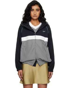 DUNST Blocked Windbreaker Jacket - Blue