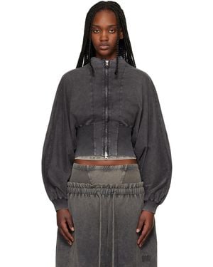 KNWLS Haze Zip-Up Sweatshirt - Black
