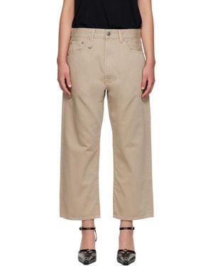 R13 Tan X-Boyfriend Jeans - Black