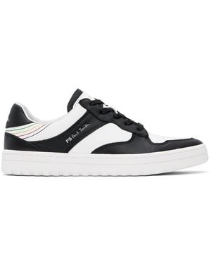 Paul Smith Leather Liston Trainers - Black