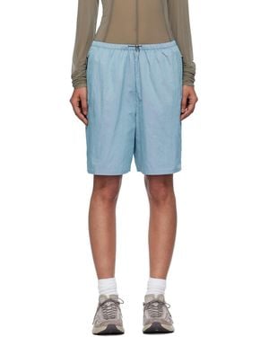 On Shoes Track Shorts - Blue
