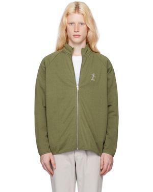 Dancer Zip Track Jacket - Green